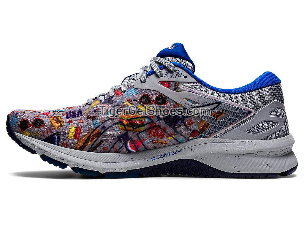 Asics GT-1000 10 Piedmont Grey/Asics Blue 1011B275-020 Mens Running Shoes