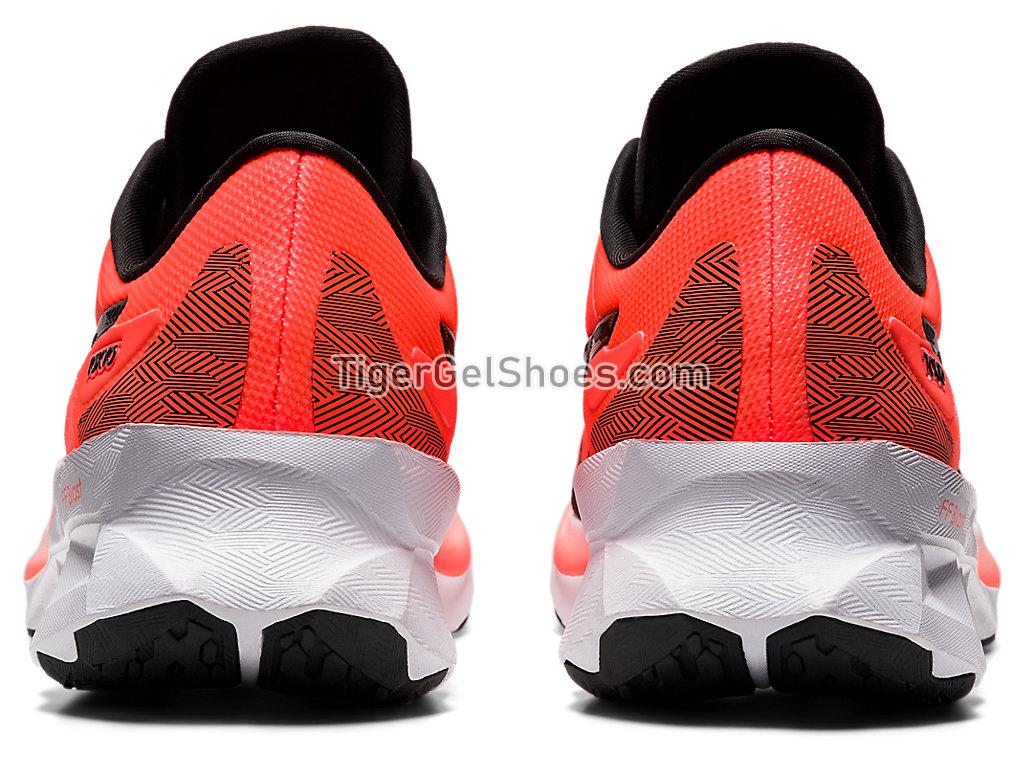 Asics NOVABLAST Sunrise Red/Black 1011B072-600 Mens Running Shoes