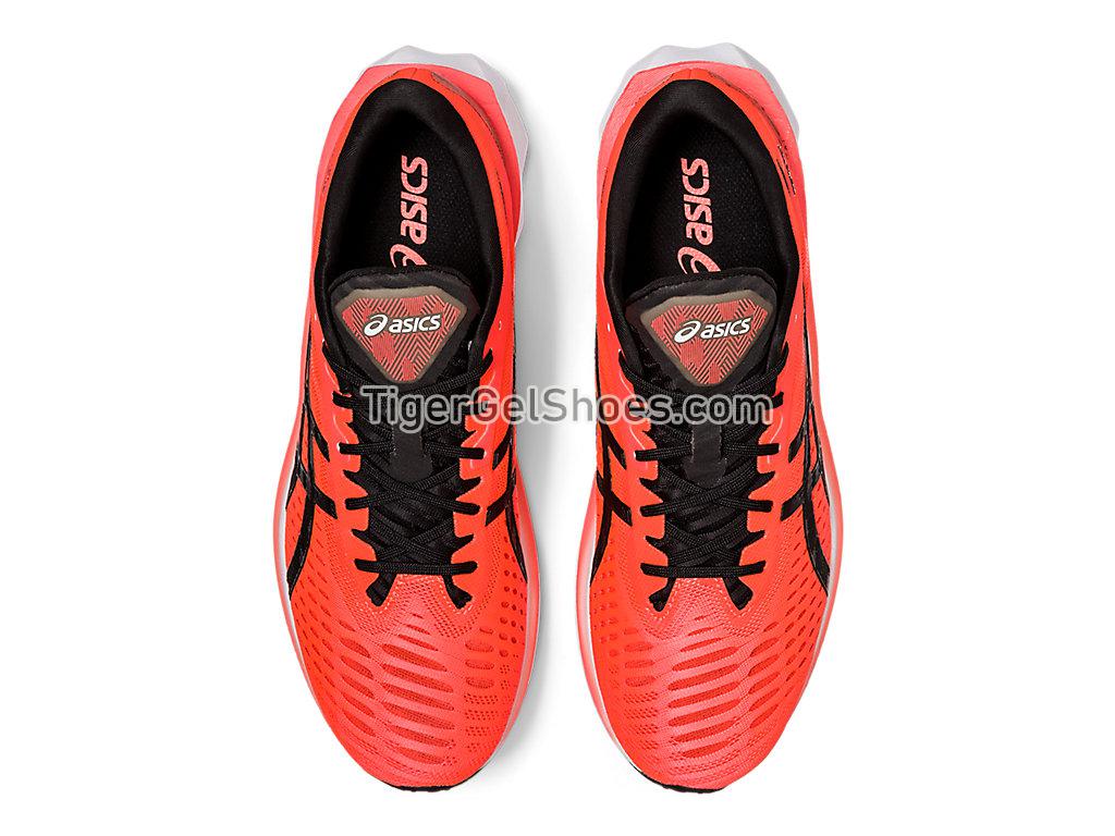 Asics NOVABLAST Sunrise Red/Black 1011B072-600 Mens Running Shoes