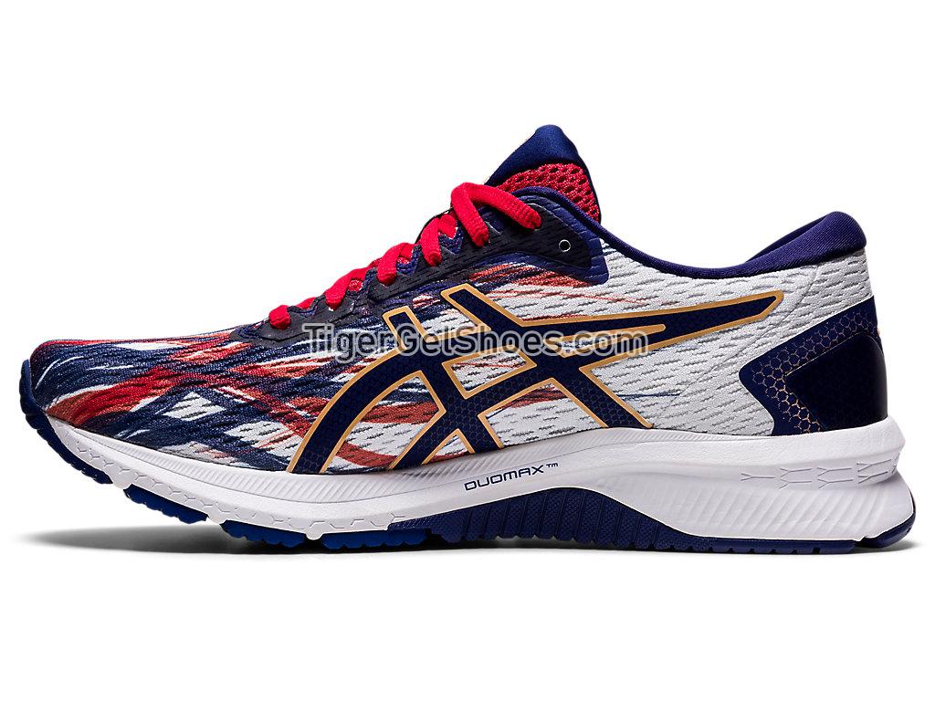 Asics GT-1000 9 White/Dive Blue 1011B108-100 Mens Running Shoes