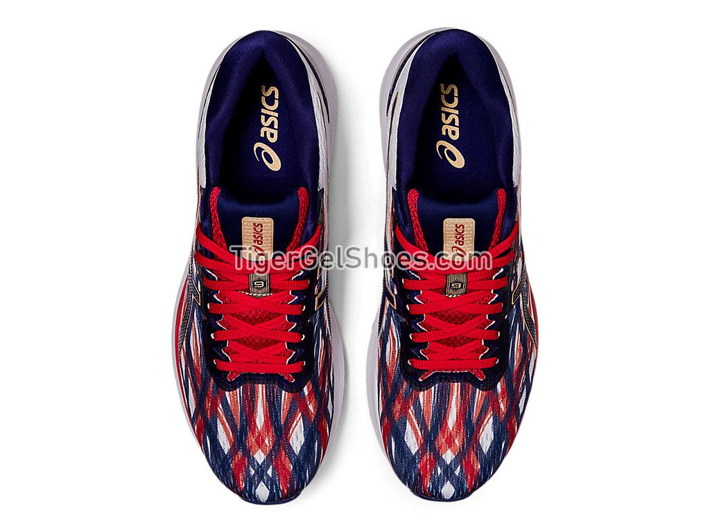 Asics GT-1000 9 White/Dive Blue 1011B108-100 Mens Running Shoes