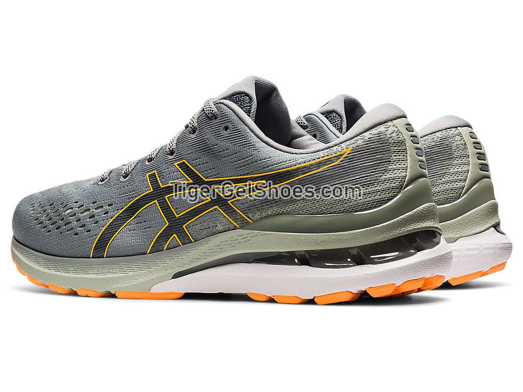 Asics GEL-KAYANO 28 Sheet Rock/Orange Pop 1011B189-020 Mens Running Shoes