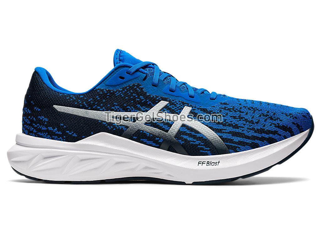 Asics DYNABLAST 2 Electric Blue/White 1011B205-400 Mens Running Shoes