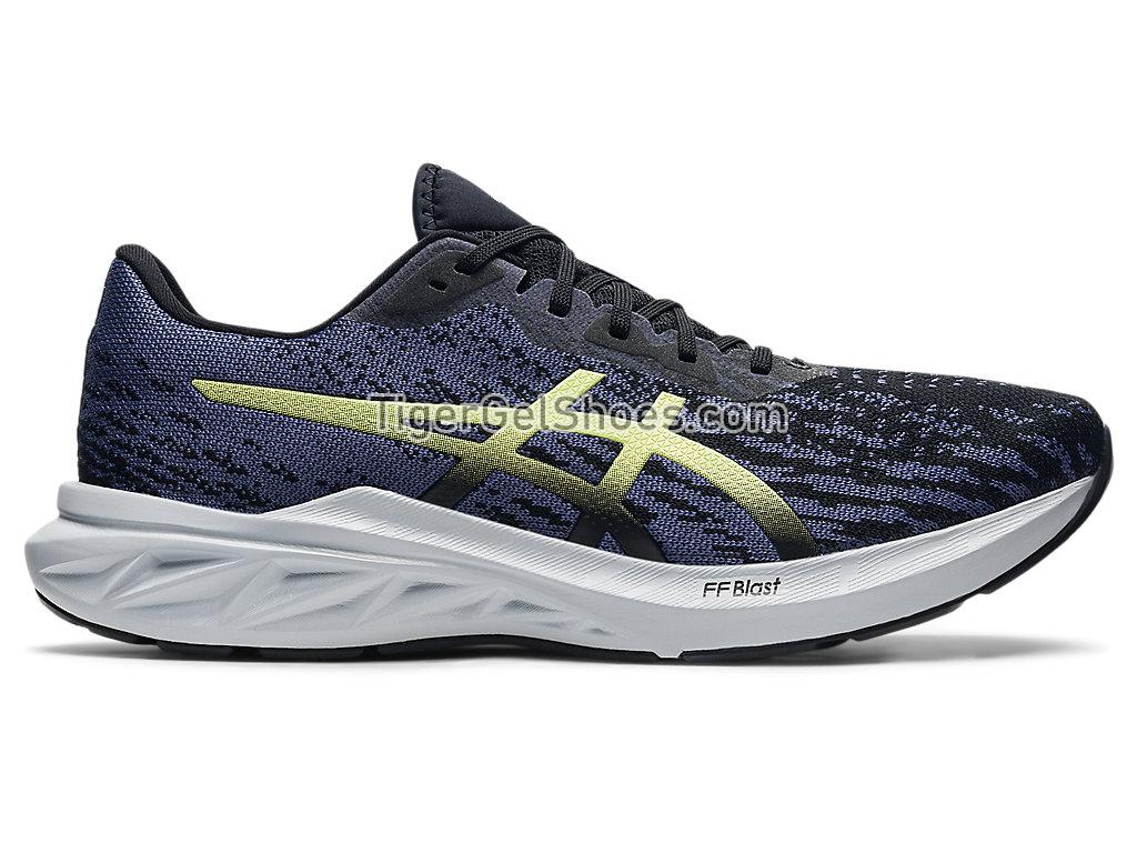 Asics DYNABLAST 2 Black/Glow Yellow 1011B205-001 Mens Running Shoes
