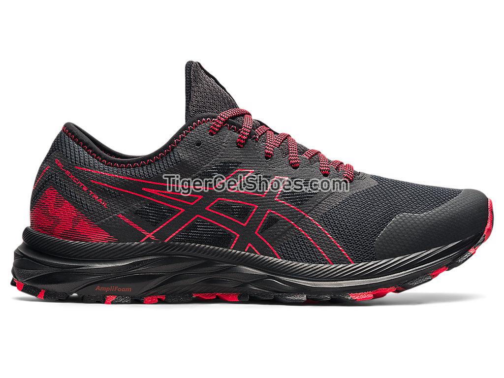 Asics GEL-EXCITE TRAIL Graphite Grey/Electric Red 1011B194-020 Mens Running Shoes