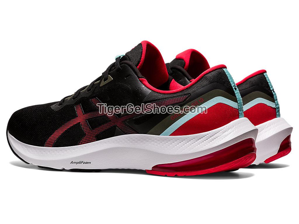 Asics GEL-PULSE 13 Black/Electric Red 1011B175-001 Mens Running Shoes