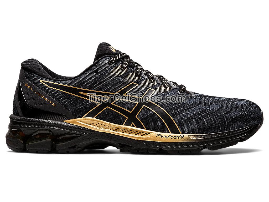 Asics GEL-JADEITE Black/Pure Gold 1011B401-001 Mens Running Shoes