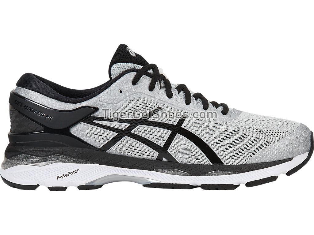 Asics GEL-Kayano 24 Silver/Black/Mid Grey T749N-9390 Mens Running Shoes