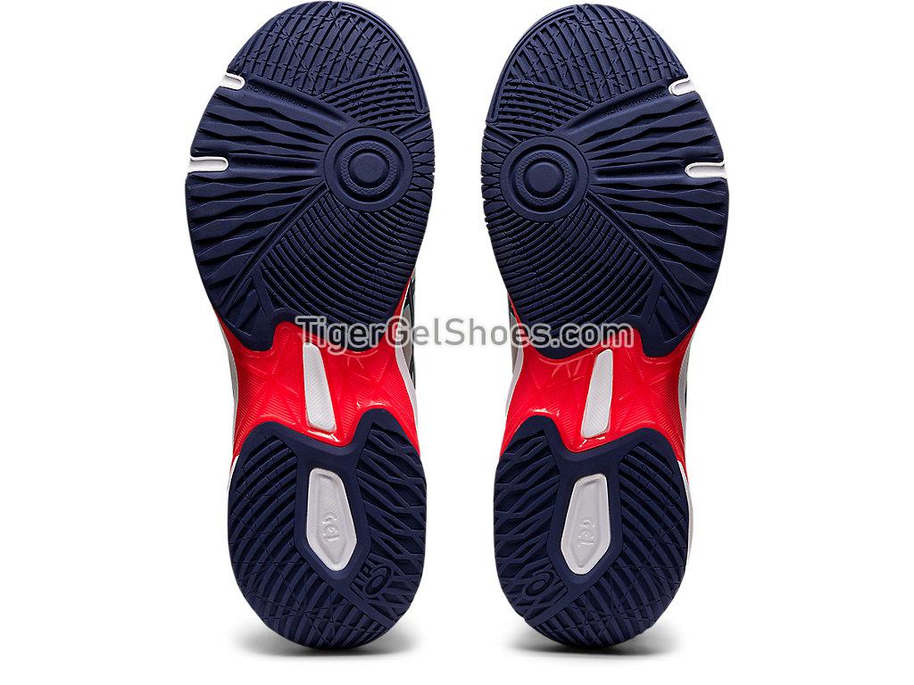 Asics GEL-ROCKET 10 Glacier Grey/Sunrise Red 1071A054-960 Mens Volleyball Shoes