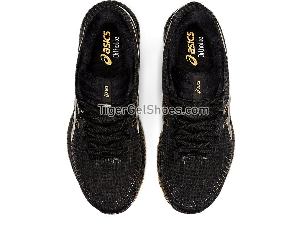 Asics GEL-SAIUN Black/Pure Gold/Carrier Grey 1011B400-001 Mens Running Shoes