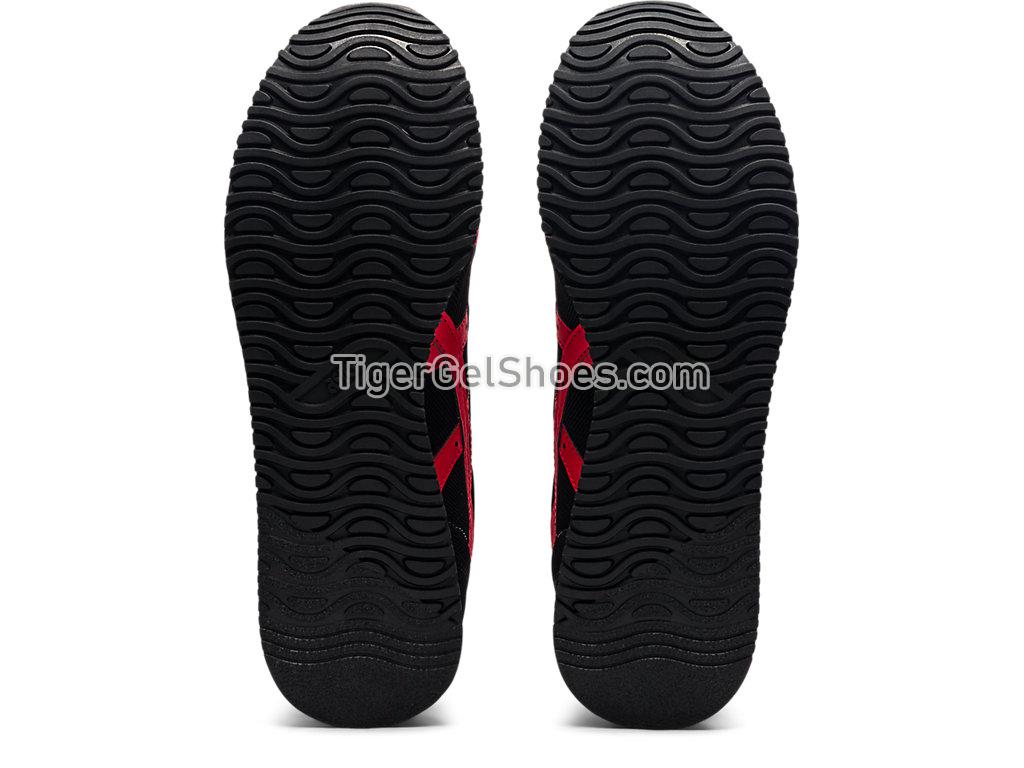 Asics TIGER RUNNER Black/Electric Red 1201A267-001 GEL Mens Womens Shoes