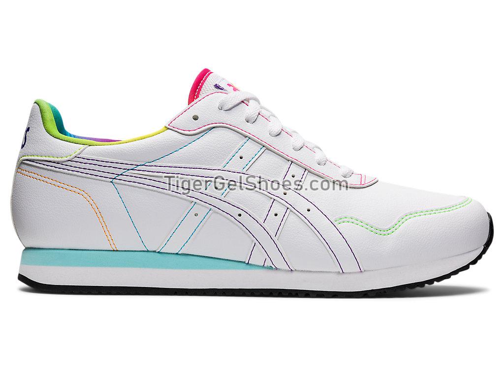 Asics TIGER RUNNER White/White 1203A167-100 GEL Mens Womens Shoes