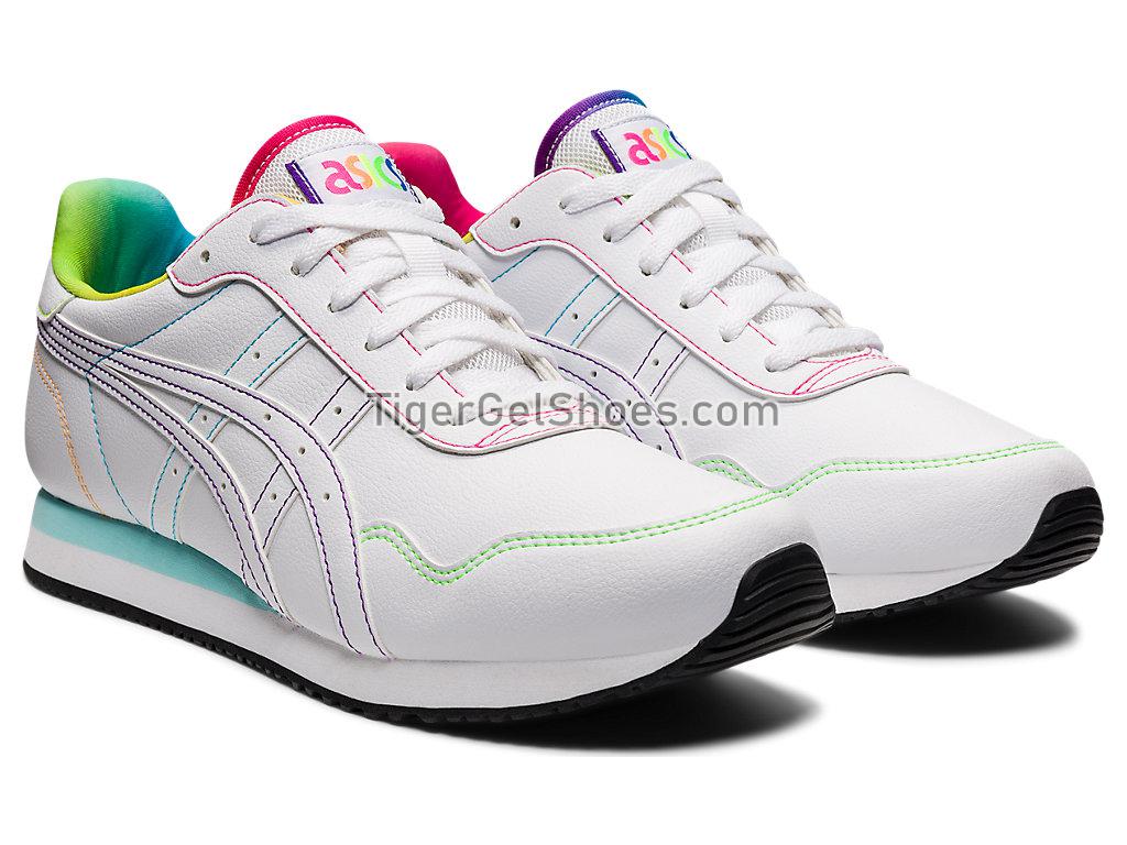Asics TIGER RUNNER White/White 1203A167-100 GEL Mens Womens Shoes