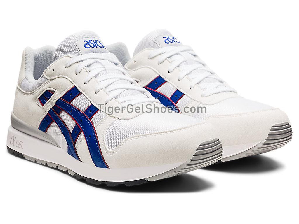 Asics GT-II White/Monaco Blue 1201A253-100 GEL Mens Womens Shoes