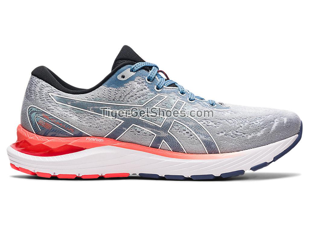 Asics GEL-CUMULUS 23 Piedmont Grey/White 1011B314-960 Mens Running Shoes