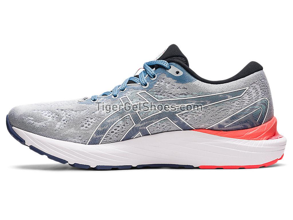 Asics GEL-CUMULUS 23 Piedmont Grey/White 1011B314-960 Mens Running Shoes