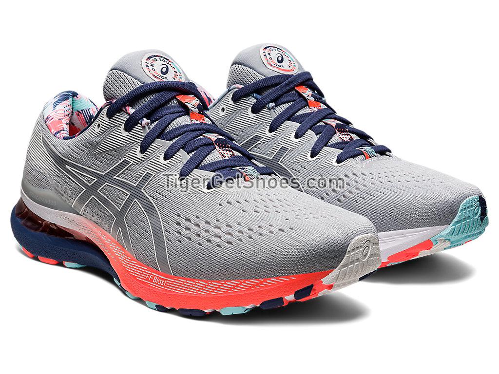 Asics GEL-KAYANO 28 Piedmont Grey/Thunder Blue 1011B310-960 Mens Running Shoes