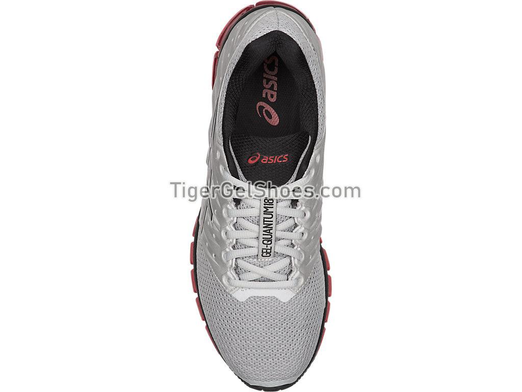 Asics GEL-Quantum 180 2 MX Glacier Grey/Phantom/Fiery Red T837N-9616 Mens Running Shoes