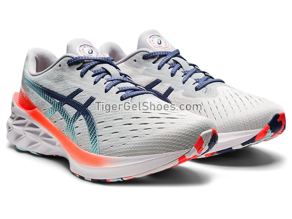 Asics NOVABLAST 2 Glacier Grey/Thunder Blue 1011B306-960 Mens Running Shoes