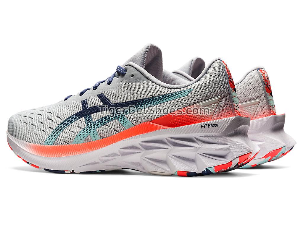 Asics NOVABLAST 2 Glacier Grey/Thunder Blue 1011B306-960 Mens Running Shoes