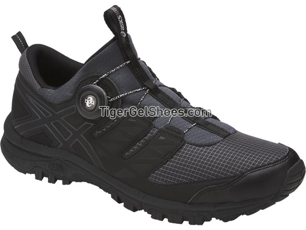 Asics GEL-Fujirado Dark Grey/Black/Silver T7K0N-9590 Mens Trail Running Shoes