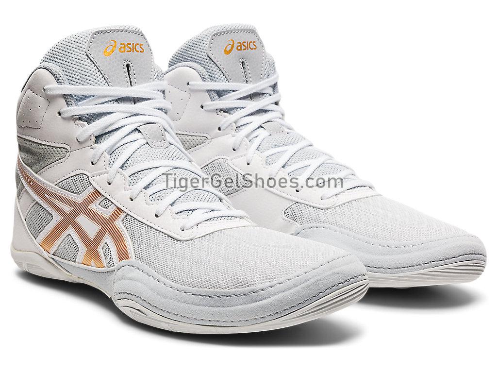 Asics MATFLEX 6 Glacier Grey/Pure Gold 1081A021-021 Mens Wrestling Shoes