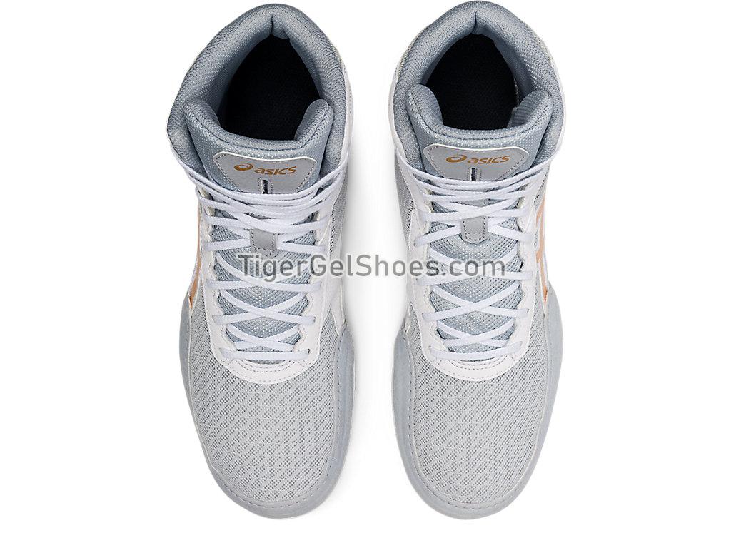Asics MATFLEX 6 Glacier Grey/Pure Gold 1081A021-021 Mens Wrestling Shoes