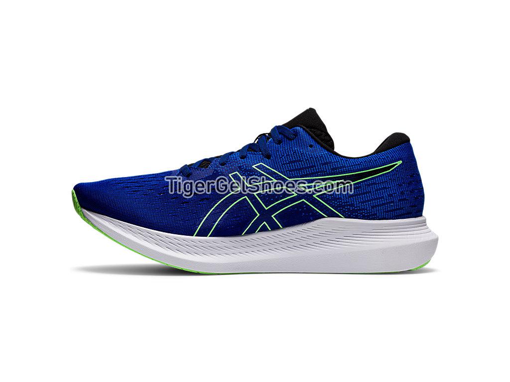 Asics EVORIDE 2 Monaco Blue/Bright Lime 1011B017-402 Mens Running Shoes