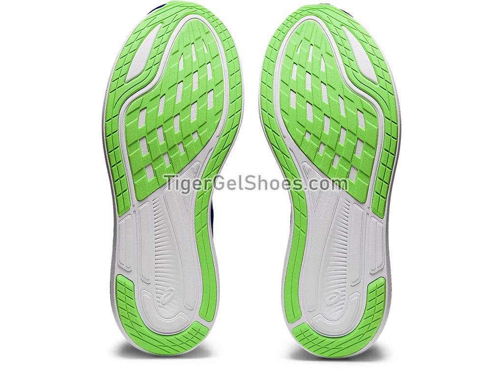 Asics EVORIDE 2 Monaco Blue/Bright Lime 1011B017-402 Mens Running Shoes