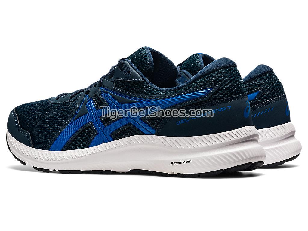 Asics GEL-CONTEND 7 French Blue/Electric Blue 1011B040-404 Mens Running Shoes
