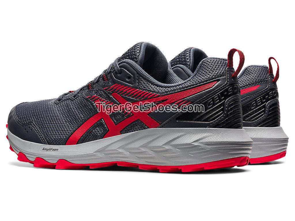 Asics GEL-SONOMA 6 Carrier Grey/Electric Red 1011B050-029 Mens Trail Running Shoes