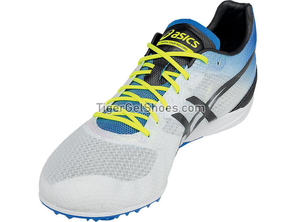 Asics Cosmoracer LD White/Methyl Blue/Dark Slate G602N-0160 Mens Track and Field Shoes