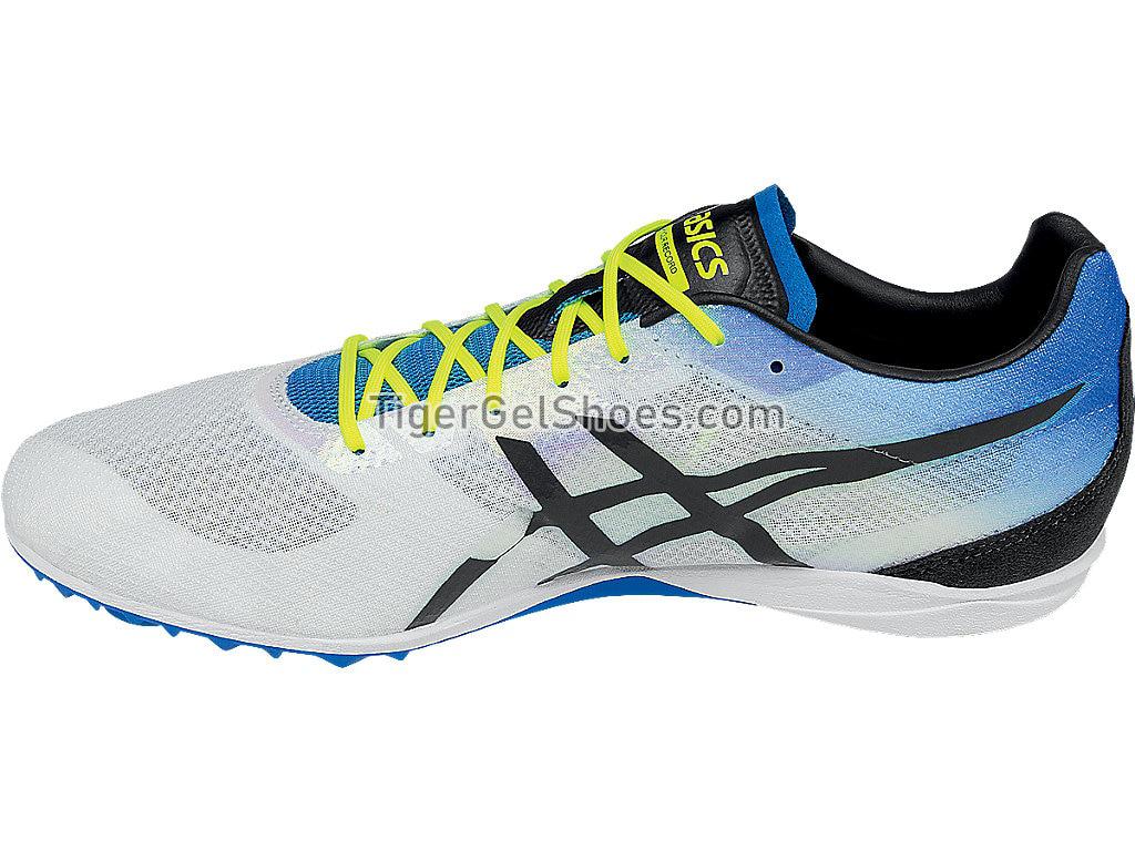 Asics Cosmoracer LD White/Methyl Blue/Dark Slate G602N-0160 Mens Track and Field Shoes