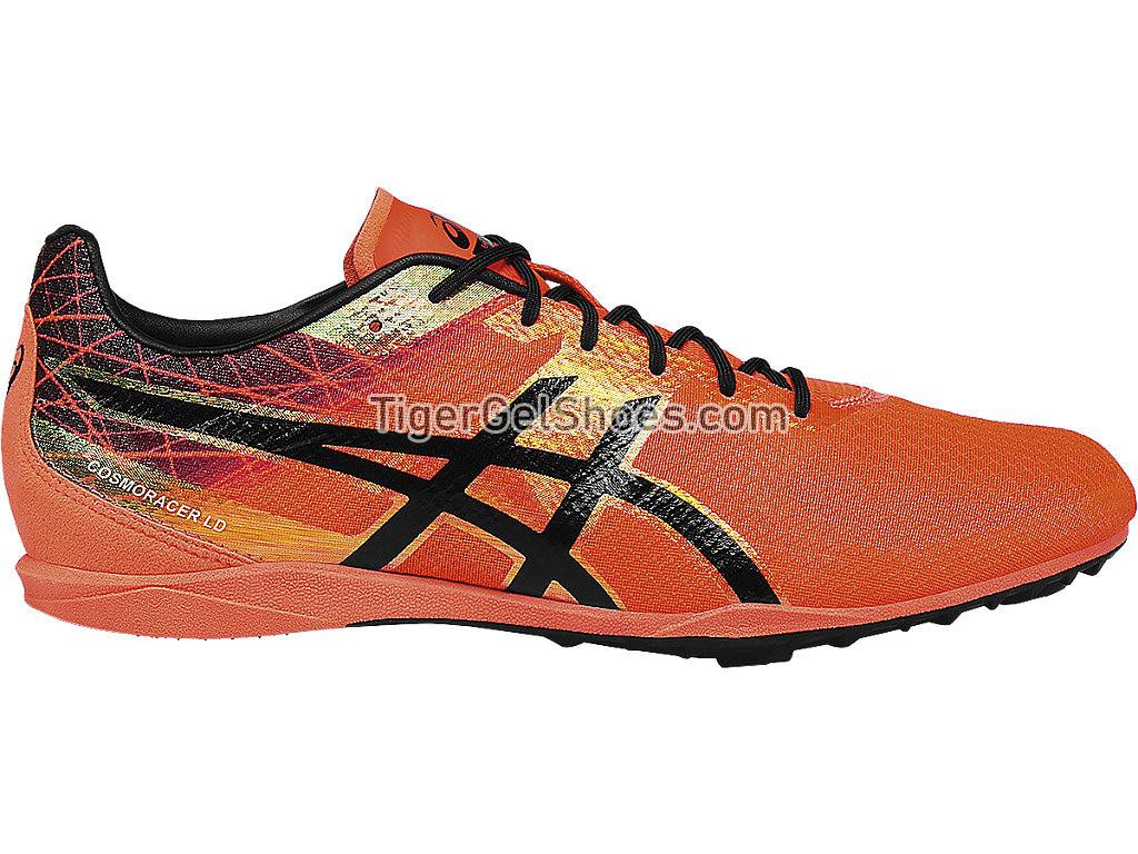 Asics Cosmoracer LD Flash Coral/Black G602N-0690 Mens Track and Field Shoes
