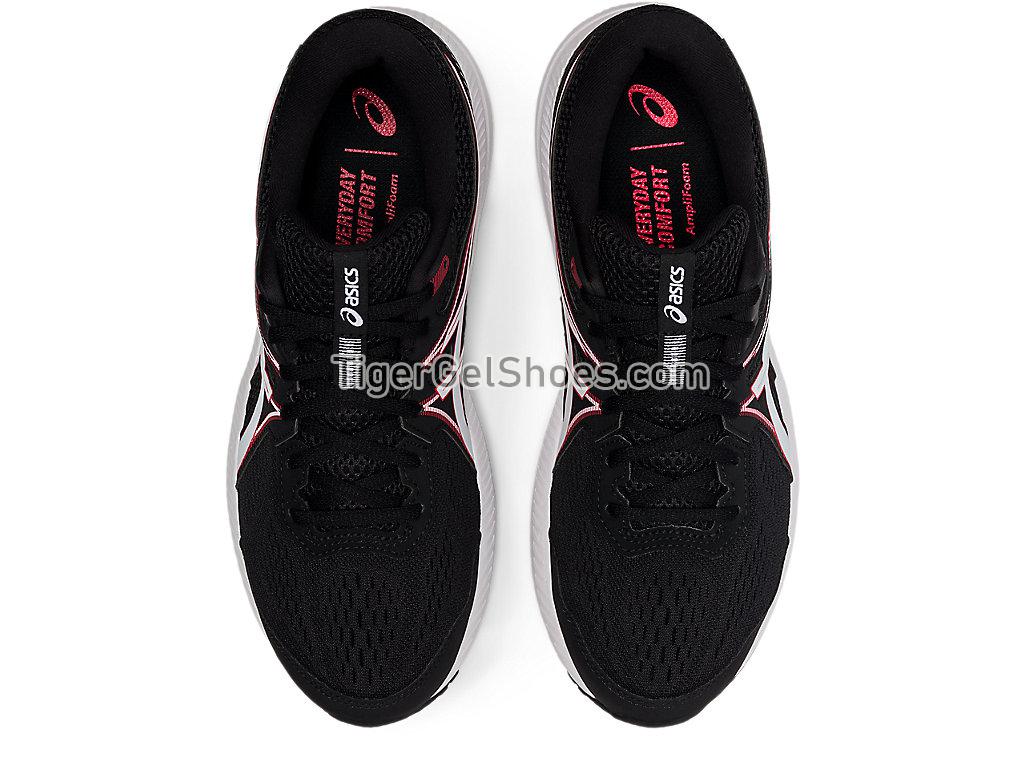Asics GEL-CONTEND 7 Black/Electric Red 1011B040-008 Mens Running Shoes