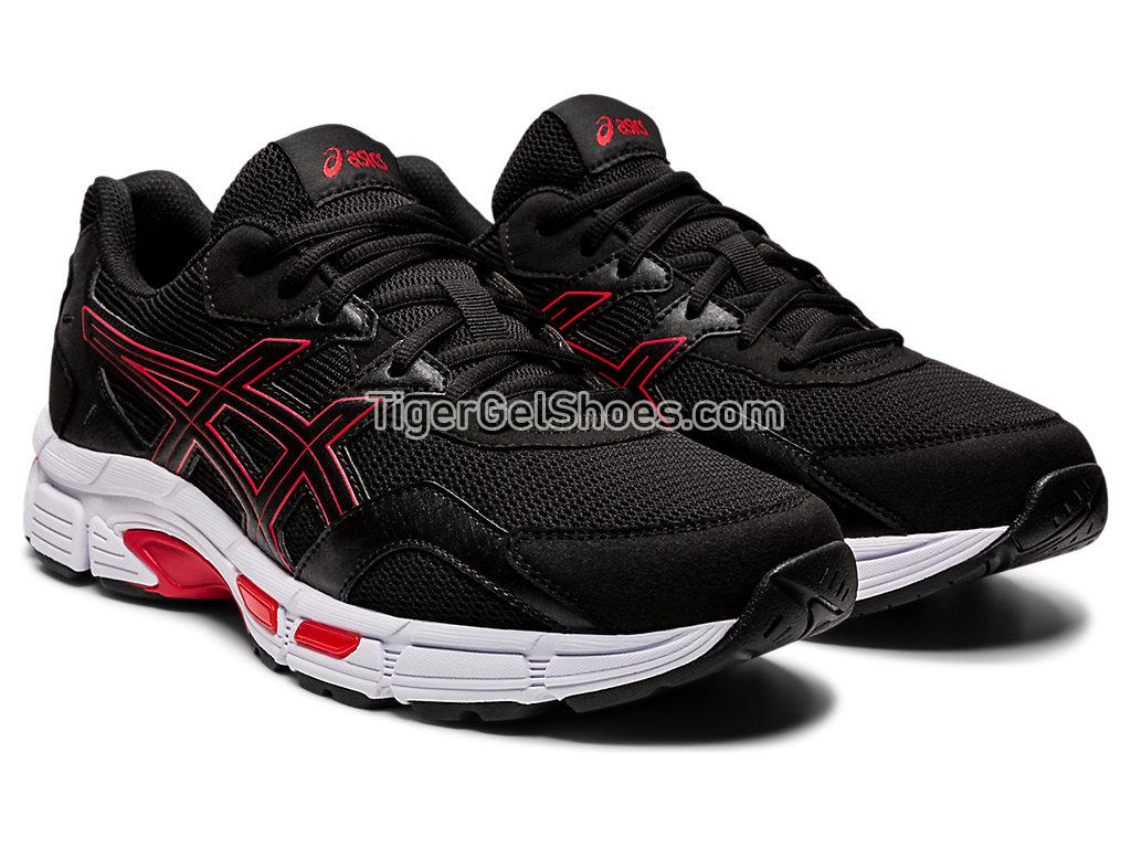 Asics GEL-JOG MC Black/Electric Red 1201A242-002 GEL Mens Womens Shoes