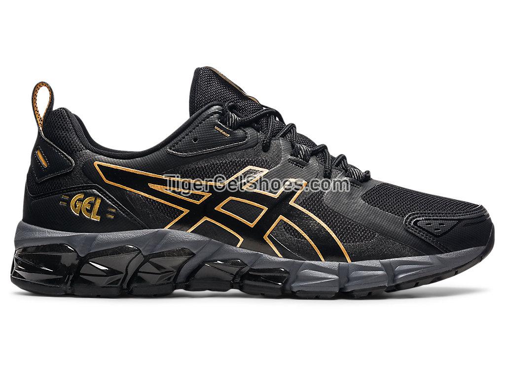 Asics GEL-QUANTUM 180 Black/Pure Gold 1201A466-001 GEL Mens Womens Shoes