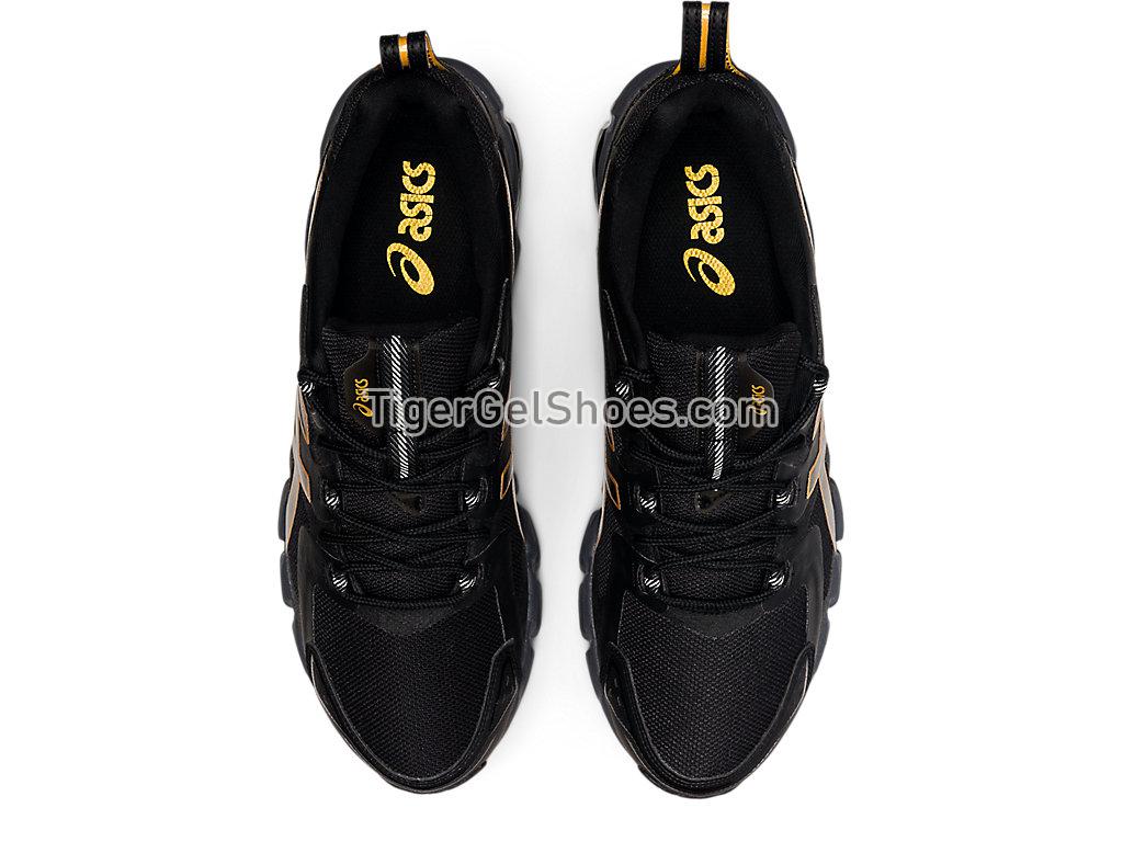 Asics GEL-QUANTUM 180 Black/Pure Gold 1201A466-001 GEL Mens Womens Shoes