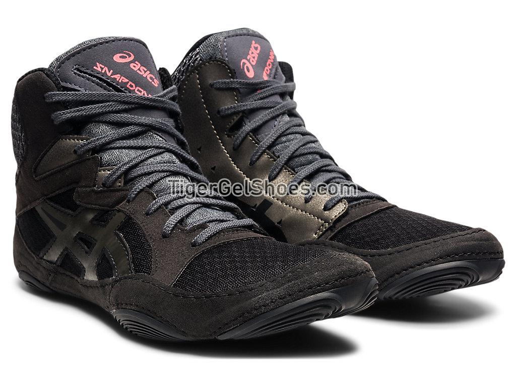 Asics SNAPDOWN 3 Black/Gunmetal 1081A030-002 Mens Wrestling Shoes