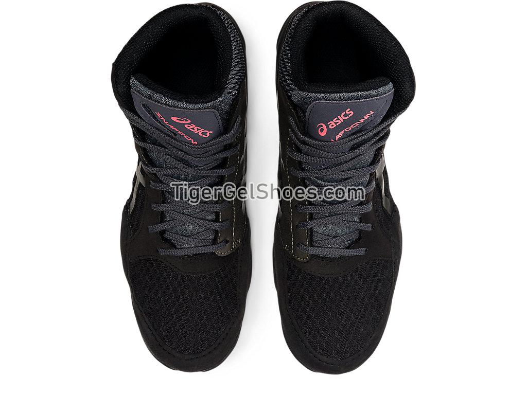 Asics SNAPDOWN 3 Black/Gunmetal 1081A030-002 Mens Wrestling Shoes