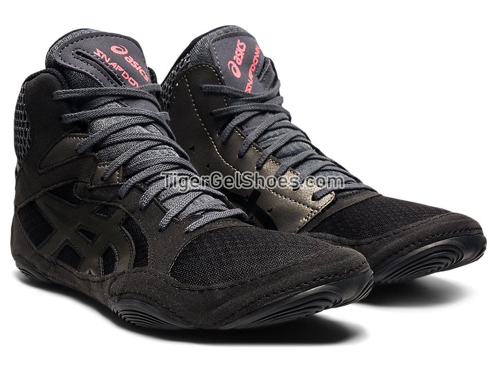 Asics SNAPDOWN 3 (2E) Black/Gunmetal 1081A031-002 Mens Wrestling Shoes