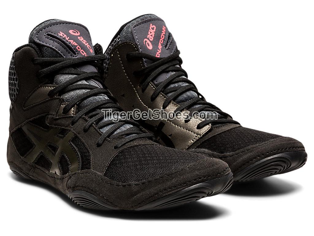Asics SNAPDOWN 3 (2E) Black/Gunmetal 1081A031-002 Mens Wrestling Shoes