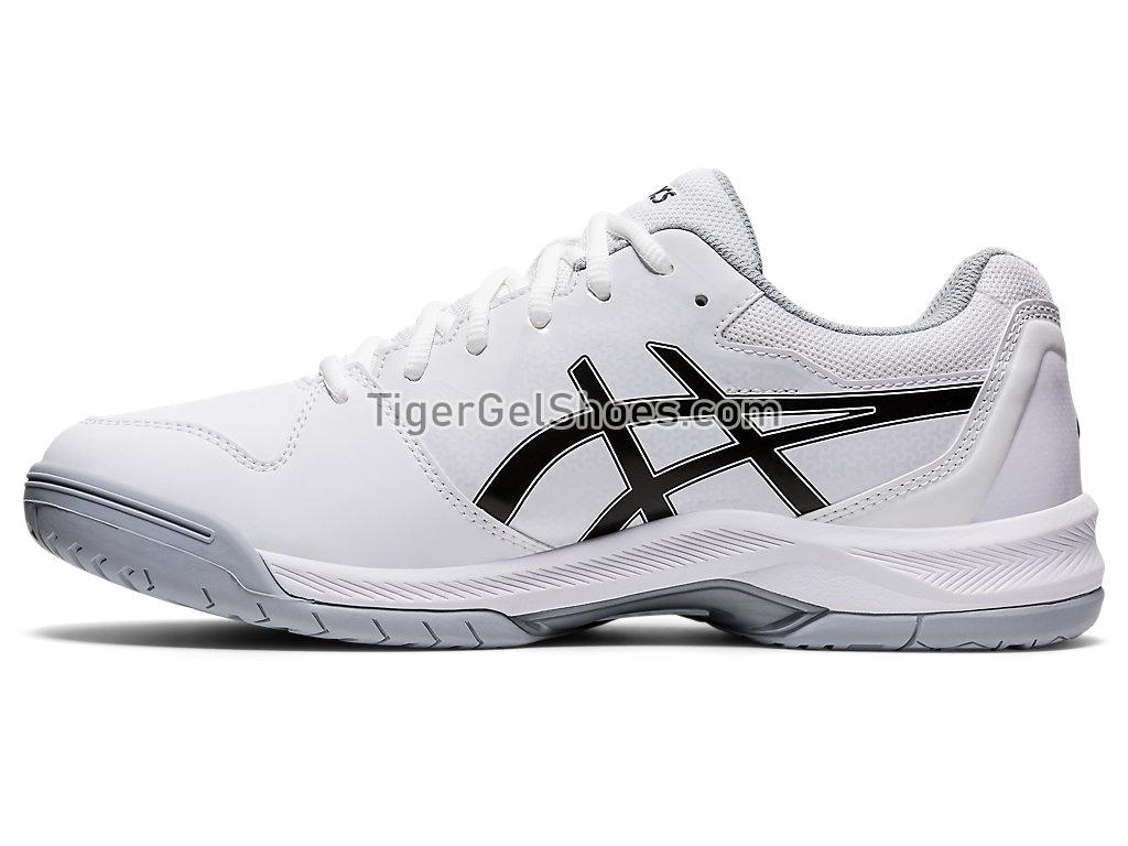 Asics GEL-DEDICATE 7 White/Black 1041A223-100 Mens Tennis Shoes