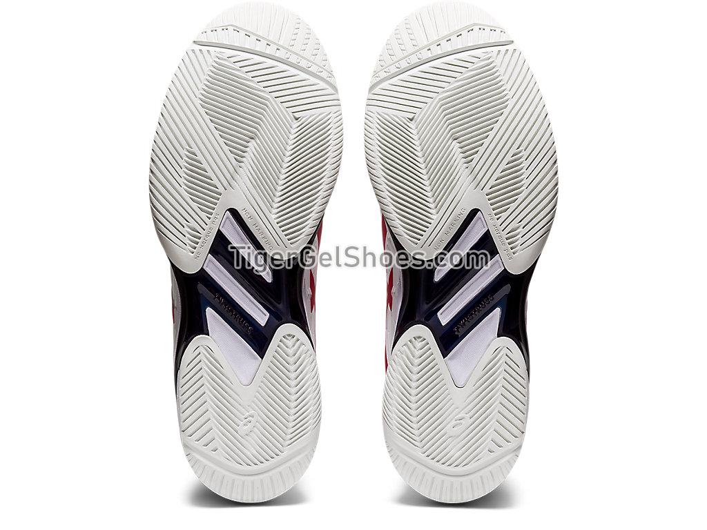 Asics SOLUTION SPEED FF 2 L.E. White/Classic Red 1041A286-110 Mens Tennis Shoes