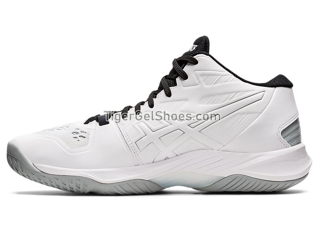 Asics SKY ELITE FF MT 2 White/Pure Silver 1051A065-101 Mens Volleyball Shoes