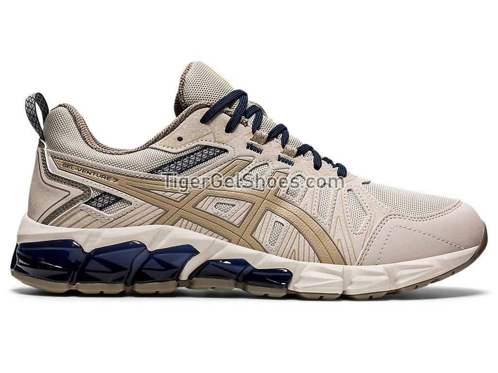 Asics GEL-VENTURE 180 Smoke Grey/Wood Crepe 1201A367-022 GEL Mens Womens Shoes