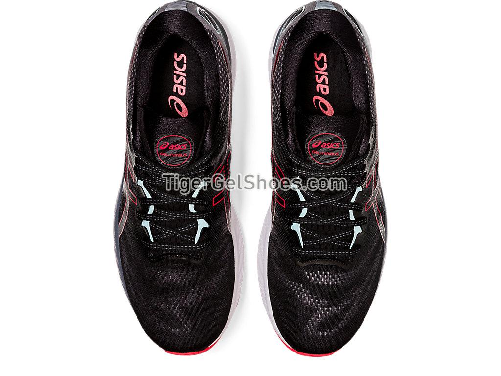 Asics GEL-NIMBUS 23 Black/Electric Red 1011B004-007 Mens Running Shoes