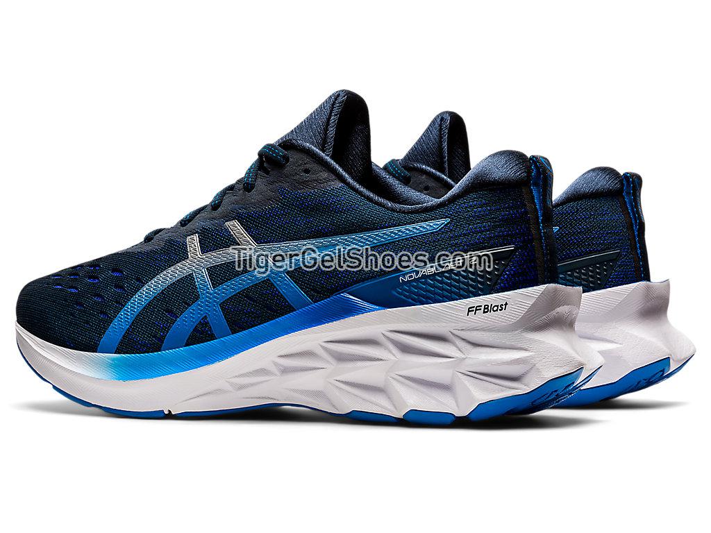Asics NOVABLAST 2 French Blue/Pure Silver 1011B192-401 Mens Running Shoes