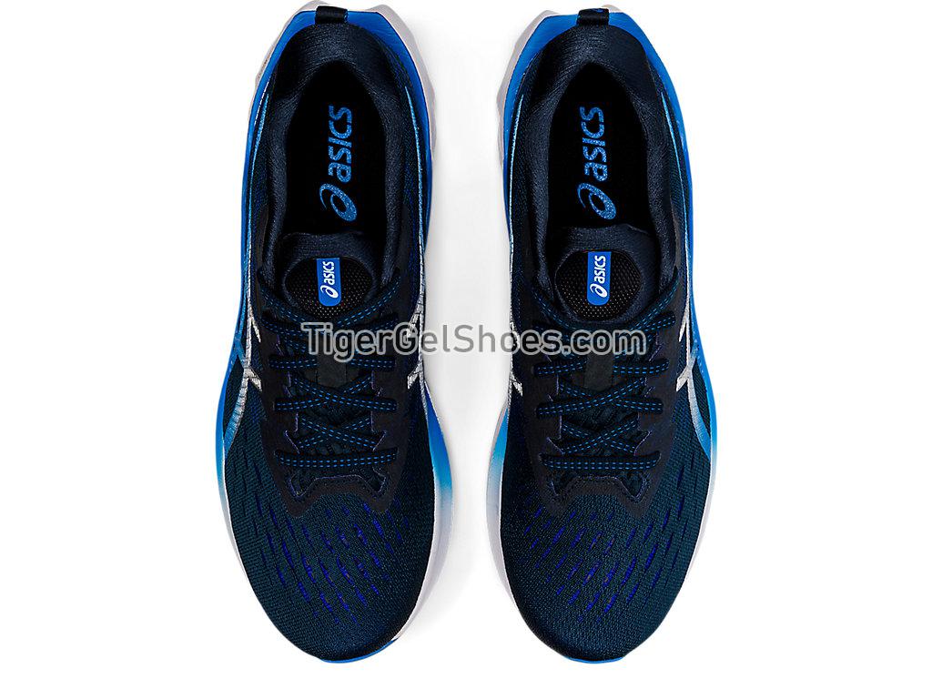 Asics NOVABLAST 2 French Blue/Pure Silver 1011B192-401 Mens Running Shoes