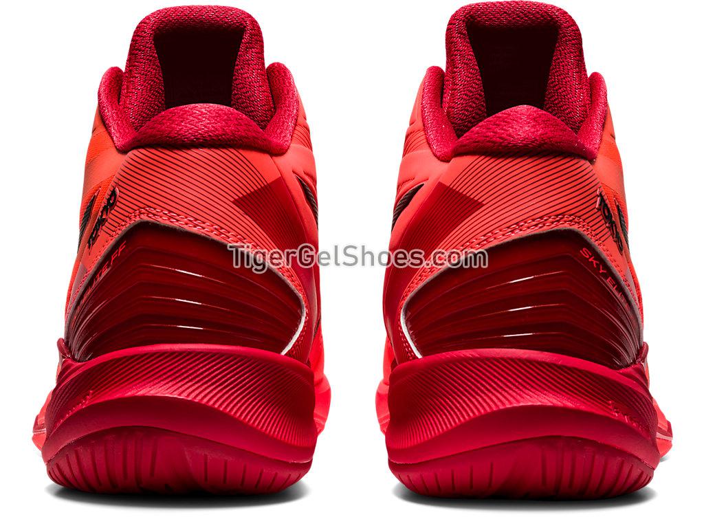 Asics SKY ELITE FF MT 2 TOKYO Sunrise Red/Eclipse Black 1051A071-701 Mens Volleyball Shoes